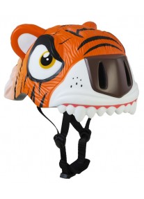 Шлем Orange Tiger by Crazy Safety 2017 (оранжевый тигр) детский для мальчика 