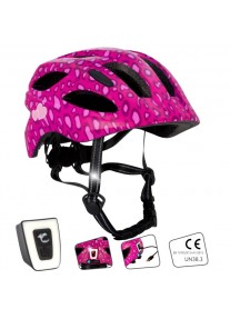 Шлем Crazy Safety Spots Pink M (розовый) 