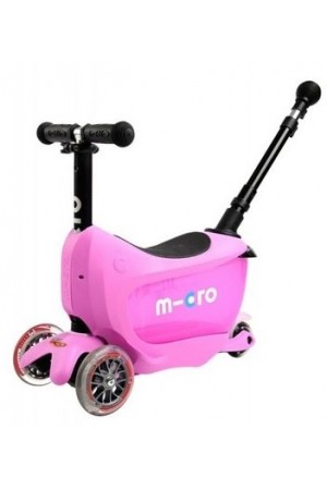 Самокат Micro Mini2GO Deluxe Plus 4in1 Pink (MMD033)