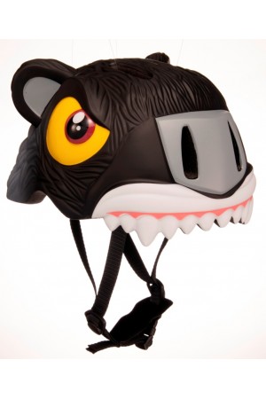 Шлем Black Tiger by Crazy Safety 2020 (черный тигр) детский 