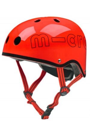 Шлем защитный Micro (Красный глянцевый)