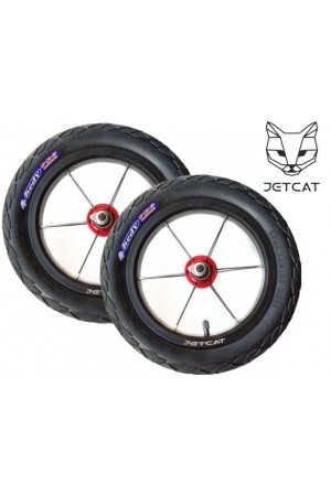 Колеса 2 штуки 12" (воздушные) - JETCAT Wheels Sport - Для Беговела Strider-Puky-Jetcat Sport