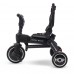 Трехколесный детский складной велосипед HOP - JETCAT - Black (черный)