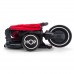 Трехколесный детский складной велосипед HOP - JETCAT - Red (красный)
