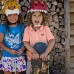 Шлем защитный Purple Leopard by Crazy Safety 2017 (сиреневый леопард) детский для девочки
